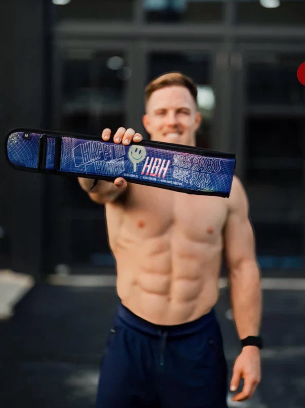 Bear Komplex Lifting Belt Blue Purple Resistance/Weightlifting Belt